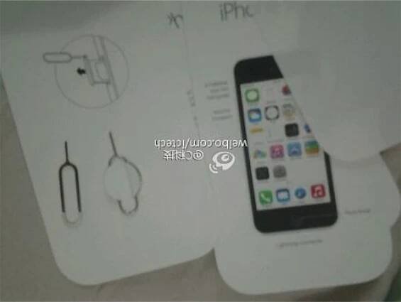 Fotografie údajné podoby balení levnějšího iPhone 5C – SMARTmania.cz
