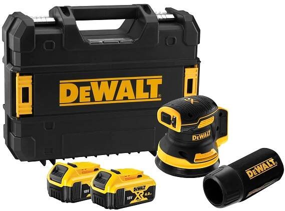 Aku excentrická bruska 125mm 18V 2x5,0Ah DeWALT DCW210P2