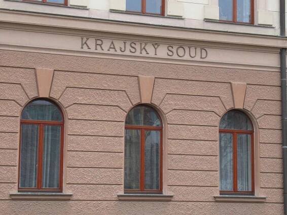 Krajský soud v Českých Budějovicích 2. prosince 2022.