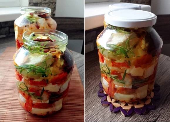 Recept na nakládaný hermelín, který je po pár dnech naprosto výborný
