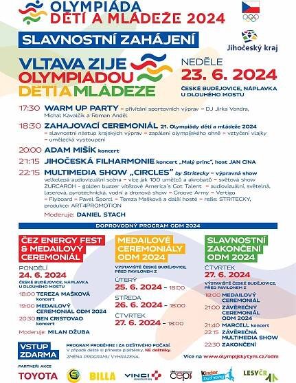 Pozvánku na Slavnostní zahájení Olympiády dětí a mládeže 2024 a doprovodný program | Nabijte svou značku emocemi! Art4Promotion