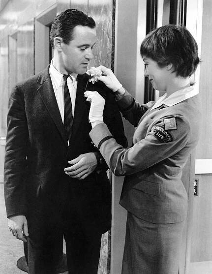 The Brooks Brothers Man In Film.
Jack Lemmon, with Shirley MacLaine.