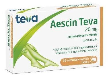 Aescin-Teva por.tbl.flm.30x20mg
