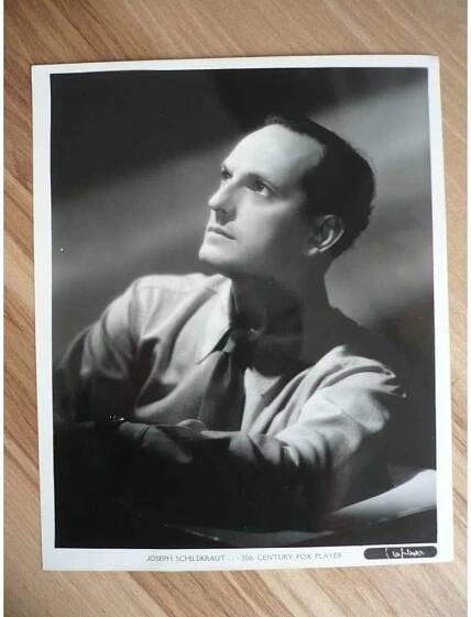 Fotoska - herec Joseph Schildkraut - ORIG. CINEMA-PHOTO