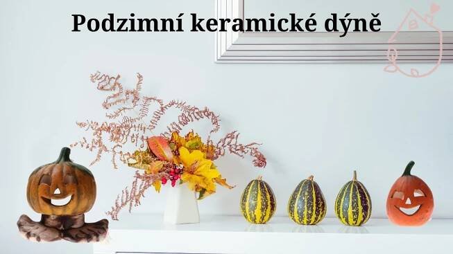 Podzimní dekorace dýně