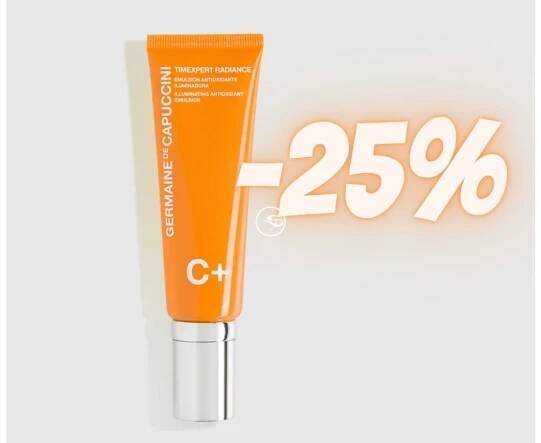 Germaine de Capuccini Radiance C+ ILLUMINATING ANTIOXIDANT emulze 50 ml - Germaine de Capuccini Shop
