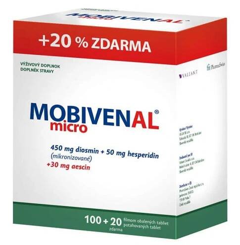 Mobivenal micro tbl.100+20 - skladem