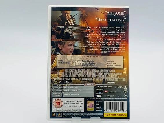 Master and Commander | 2DVD | Special Edition | ENG bez CZ titulků | Aukro