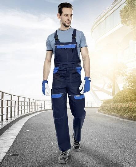 Kalhoty s laclem ARDON®COOL TREND zkrácené tmavě modrá-světle modrá | Pracovní oblečení, obuv a ochranné pomůcky ARDON®