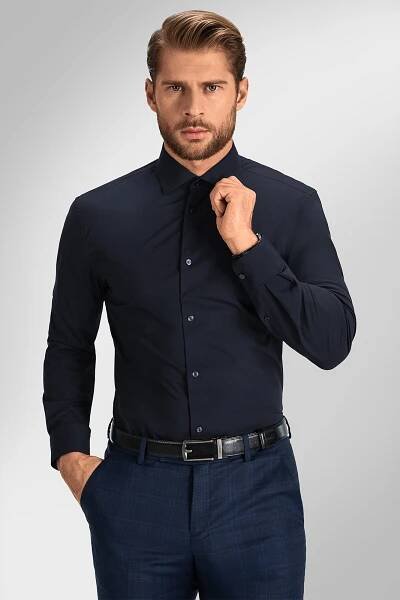 Pánská košile BANDI, model REGULAR TERAZZO Marin