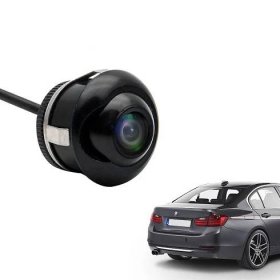 Amazon.com: Cámara de visión trasera para coche, Maso, impermeable,  rotación de 360°, CCD HD, cámara de marcha atrás para coche, visión trasera  de estacionamiento : Electrónica