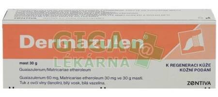 Dermazulen mast 30g - GigaLékárna.cz