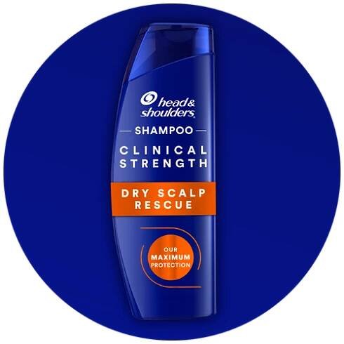 Clinical strength Head and Shoulders shampoo