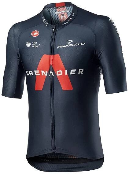 CASTELLI Cyklistický dres s krátkým rukávem - INEOS GRENADIERS '21 - modrá