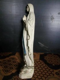 Svata socha,Madona-Panna Marie,sadrova - Starožitnosti a umění