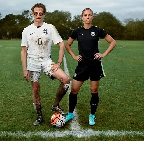 Alex Morgan Trains With Vogue’s Hamish Bowles