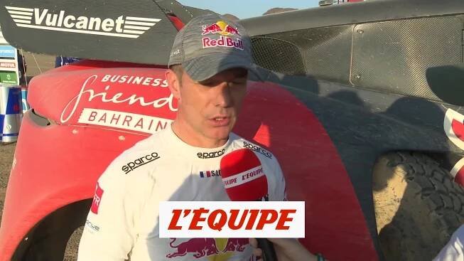 Castera : « Les pistes n'étaient pas visibles du tout » - Rallye raid - Dakar - Vidéo Dailymotion