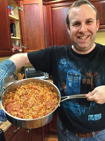 I Cooked Up Some Pepperoni and Cheese One-Pot Pasta