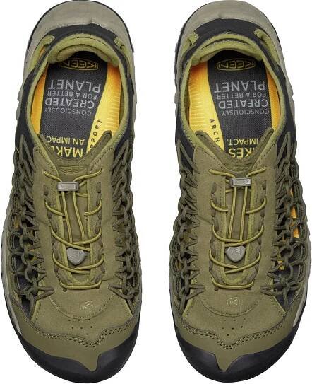 Pánské boty KEEN UNEEK NXIS M, dark olive/olive drab