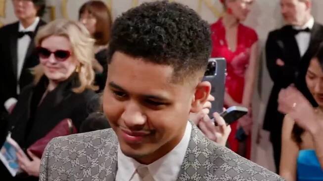 Rhenzy Feliz Talks Working With Colin Farrell on ”The Penguin’