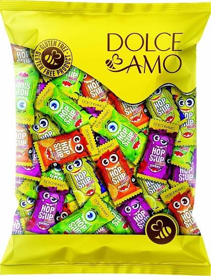 HOP SIUP XXL plnené ovocné ŽELÉ s C vit 850g /56ks | TOL