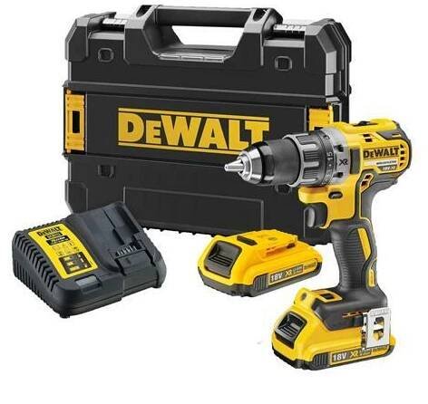 DeWalt DCD791D2 bezuhlíkový šroubovák 70nm 18V 2x2,0Ah