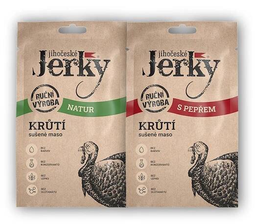 Jihočeské Jerky Krůtí 20g