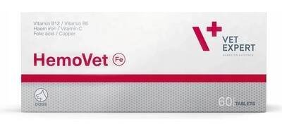 VetExpert HemoVet přípravek se železem pro psy 60 tbl
