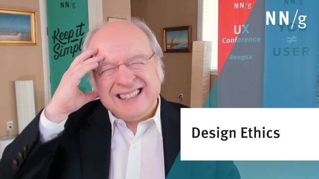 The Role of Design Ethics in UX (Video)