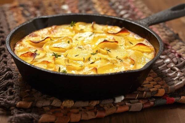Zapečené brambory v troubě  recept