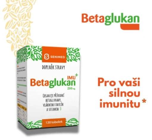 Betaglukan. Pro vaši silnou imunitu.