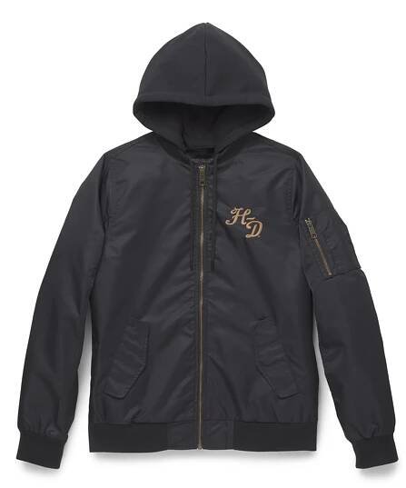 Dámský bomber JACKET-NYLON,BLACK | Harley-Davidson Ostrava