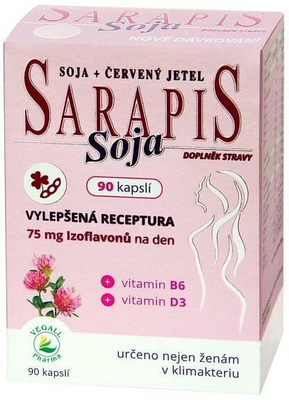 Sarapis soja 90 kapslí