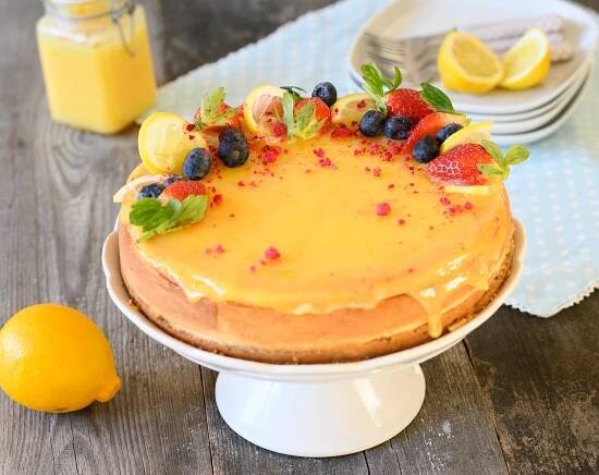 Citrónový cheesecake - Dobroty z kuchyne