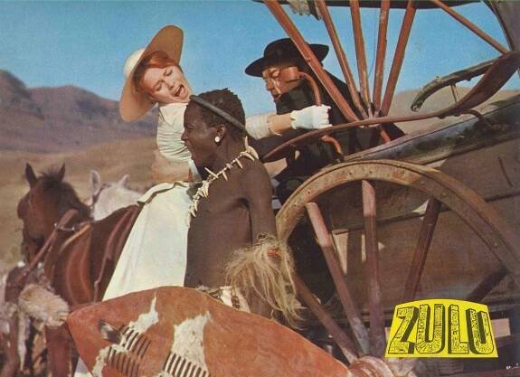 Ulla Jacobsson, Jack Hawkins - Zulu - Fotosky