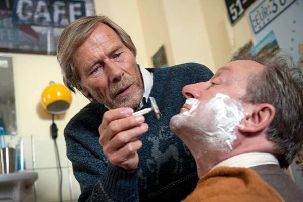 Poslední polda - Bez peněz je to nuda - Z filmu - Horst Janson, Tilo Prückner