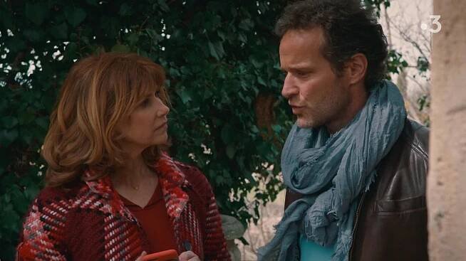 Stíny smrti: Vražda v Luberonu - Z filmu - Florence Pernel, Guillaume Cramoisan