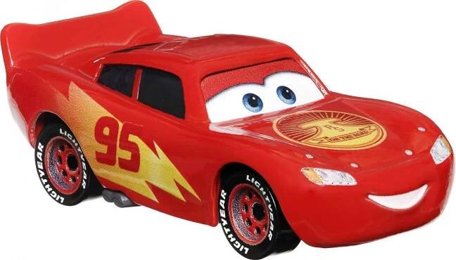 Hot Wheels Cars On The Road Lightning McQueen 1:55
