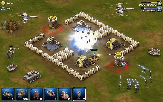 Star Wars Commander - Klasická RTS akce ze světa hvězdných válek na vašem tabletu - androidtip.cz