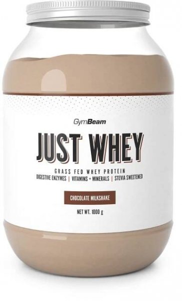 GymBeam Protein Just Whey 1000 g, chocolate milkshake