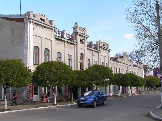 Historická budova v centru města