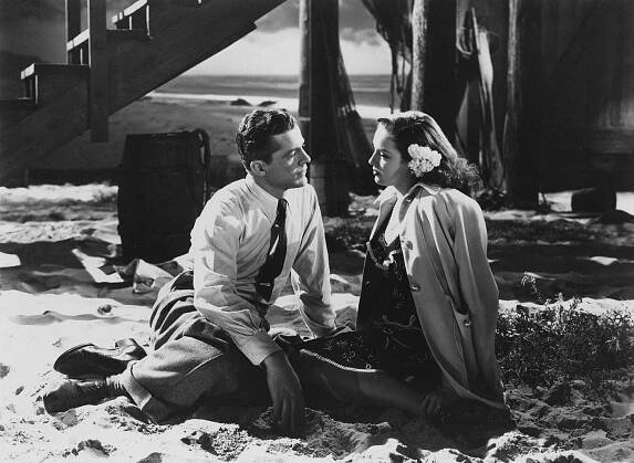Padlý anděl - Z filmu - Dana Andrews, Linda Darnell