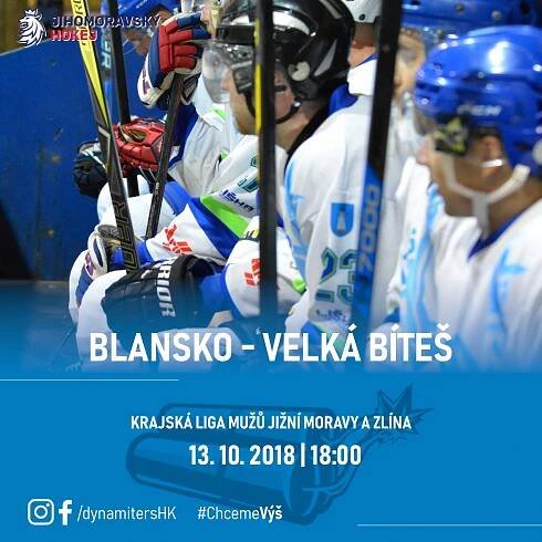 Prodlouží Dynamiters bodovou sérii? Do Blanska míří Velká Bíteš