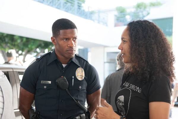 Beyond the Lights - Z natáčení - Nate Parker, Gina Prince-Bythewood