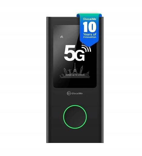 GLOCALME Numen Air 5G LTE Hotspot Bez SIM karty 1 GB Globálních dat