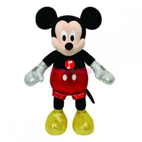 Plyšové hračky - TY Beanie Babies 20 cm - Mickey Mouse