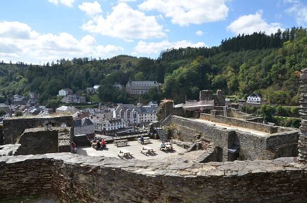 Castle of La Roche en Ardenne. Belgium. 