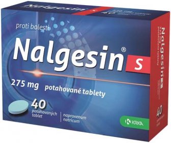 Nalgesin S 40 potahovaných tablet