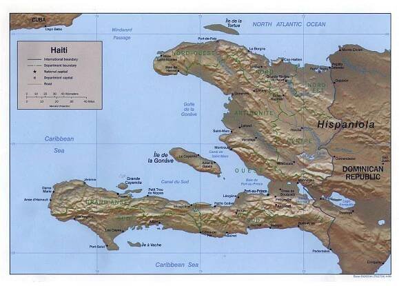 Maps of Haiti | Collection of maps of Haiti | North America | Mapsland | Maps of the World