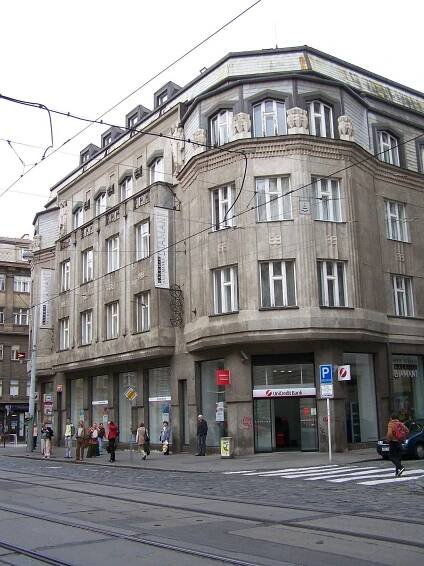 Praha - Spálená 4, Lazarská 9... - Dům, budova